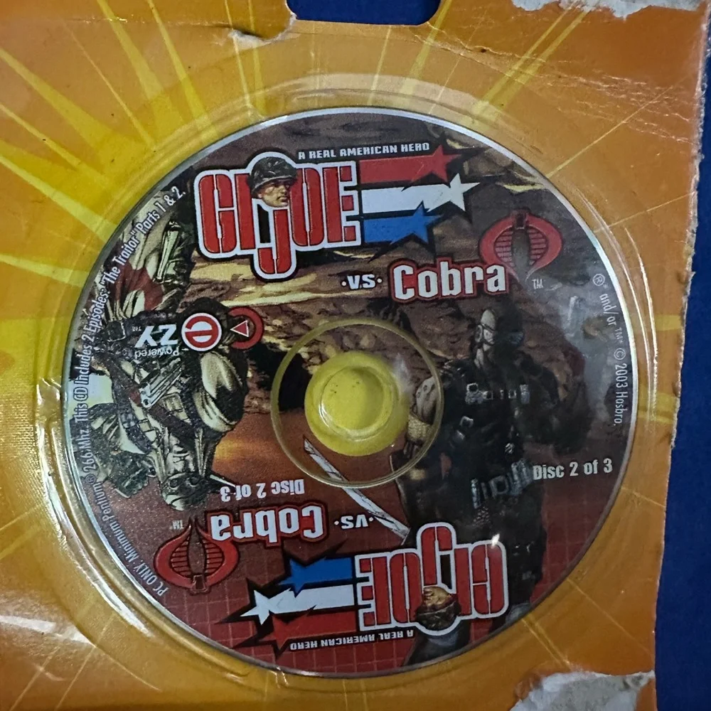 New never open vhs gi joe 2003 and 2 dvd s never open 2003 plus 2007 dvd revenge
